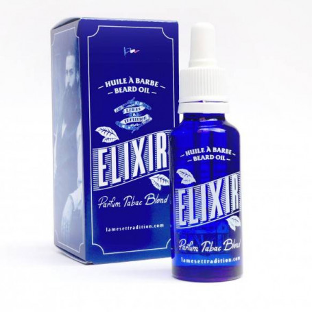 Huile à Barbe Elixir Parfum "Tabac Blond" - Lames & Tradition