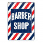 Plaque Émaillée Rétro "Barber Shop" - L'Ambassade