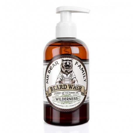 Shampoing à Barbe "Wilderness" 250ml - Mr Bear Family