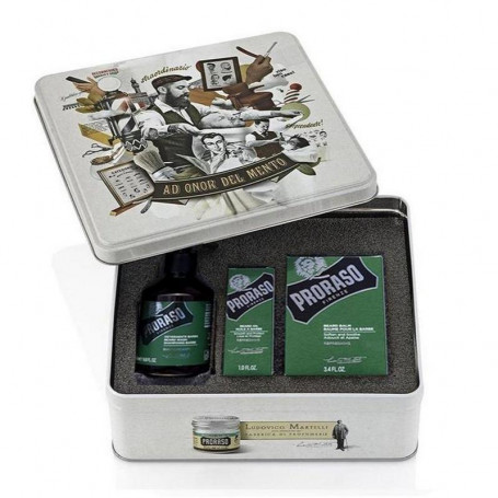Coffret Barbe "Menthe et Eucalyptus" Proraso