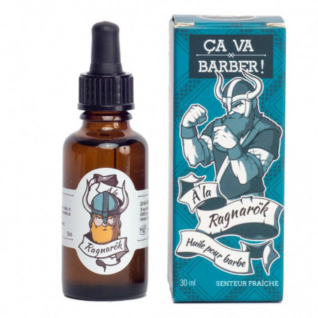 Huile à Barbe "à la Ragnarök" 30ml - Ça Va Barber