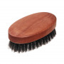 Brosse à Barbe Ovale en Bois de Poirier et Soies de Sanglier - Keller