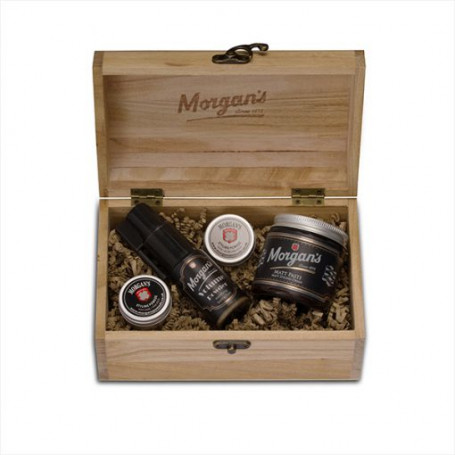 Coffret en Bois "Volume & Style" 4 Produits - Morgan's