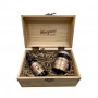 Coffret en Bois "Oudh Amber" 2 Produits - Morgan's