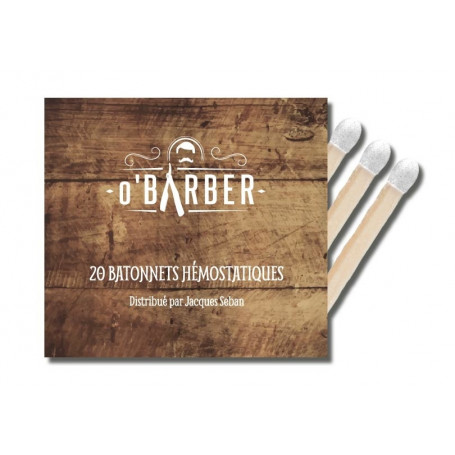 Pochette de 20 Bâtonnets Hémostatique - O'Barber