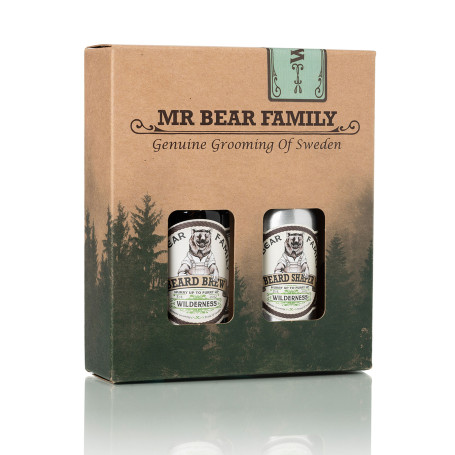 Coffret Barbe "Wilderness" - Mr Bear Family