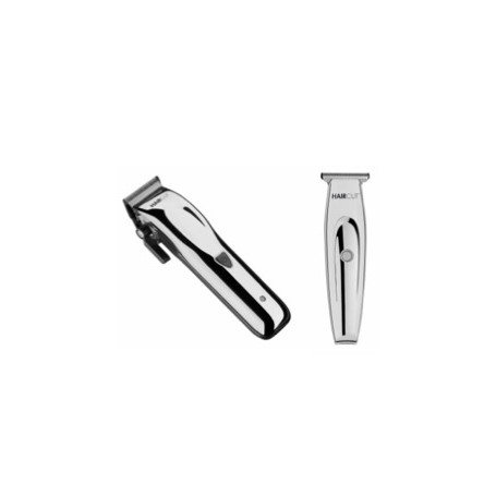 Lot de 2 Tondeuses Coupe et Finition Silver HairCut