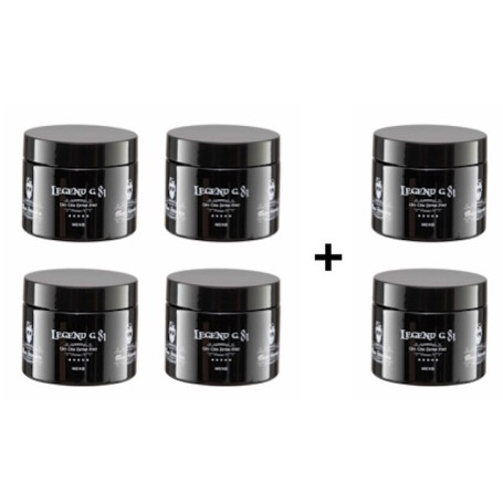 Pack 4 + 2 Offerts Gel Cire "G81" 150ml Rendu Brillant Tenue Extra Fort Men Stories
