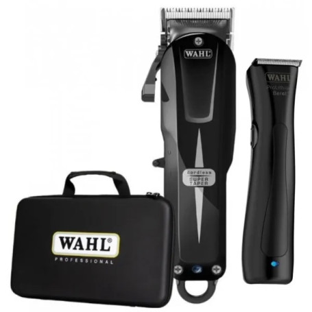 Combo Tondeuses Super Taper + Beret Noir WAHL + Tapis Offert