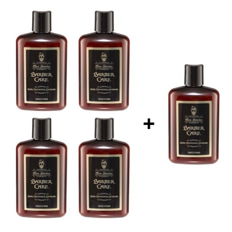 Pack 4+1 Offert "Barber Care 250ml" - Men Stories