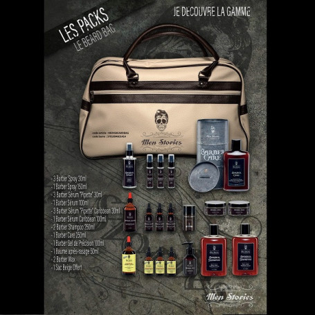 Pack Découverte Beard Bag - Men Stories