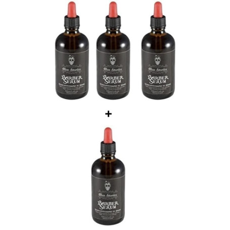 Pack 3+1 Offert Sérum à Barbe 100ml - Men Stories