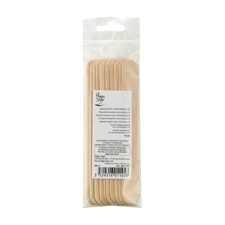 Sachet de 10 Spatule en Bois