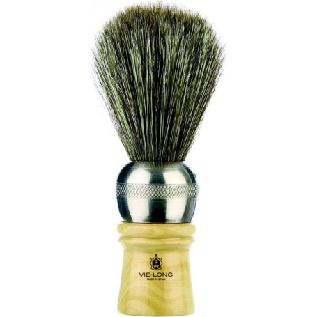 Blaireau de Rasage en Crin de Cheval Naturel Vie-Longs