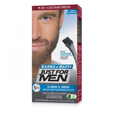 Coloration Barbe Teinte Brun moyen Just For Men