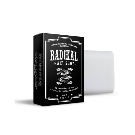 Shampoing à Barbe 100gr "Ols Scents" Parfum Bourbon Tabac Lames & Tradition