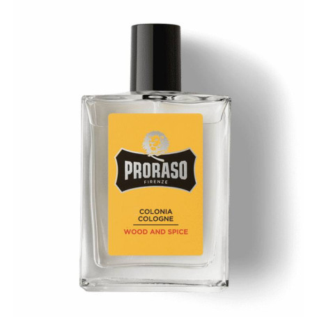 Eau de Cologne "Wood & Spice" 100ml - Proraso