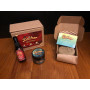 Coffret Cadeau 3 Produits Seville - Huile à Barbe - Cire Coiffante - Shampoing