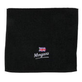 Serviette Grand Modèle Noire Brodée