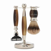 Ensemble de Rasage Edwardian Façon Corne