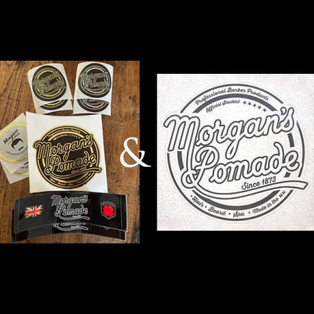 Pack Sticker Morgan's Pomade