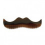 Petit Peigne à Moustache Façon Écaille - Morgan's