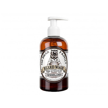 Shampoing à Barbe "Woodland" 250 ml -Mr Bear Family