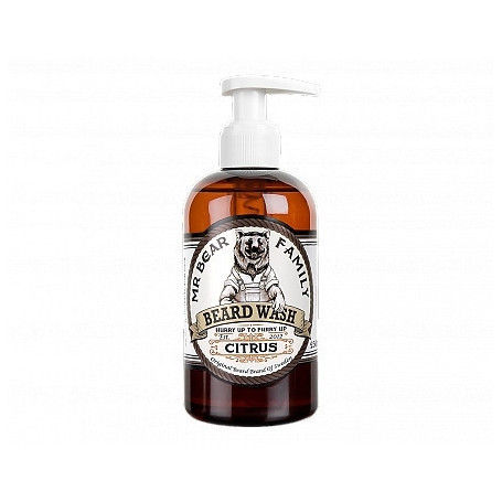 Shampoing à Barbe "Citrus" 250ml -Mr Bear Family